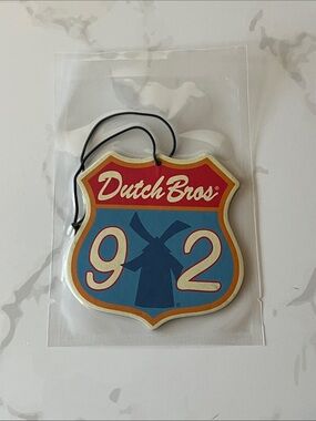 Dutch Bros Road Sign Air Freshener - Limited Edition